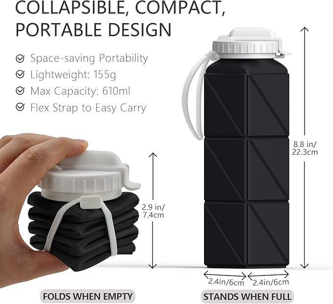 BEAUTAIL Collapsible Water Bottles - Image 4