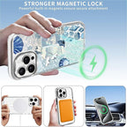 Case for iPhone 13 Pro Max, Sea Life Ocean Waves Seashell Collage Phone Case - Image 3