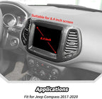 JeCar 3pcs Carbon Fiber Dash Vent Cover Trim Kit - Image 3