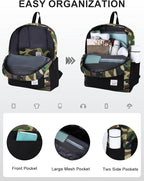 VASCHY Lightweight Backpack for Men, Water Resistant Classic Daypack for Travel - Image 3