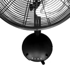 Hurricane 16" High Velocity Pro Oscillating Metal Wall Mount Fan w/ 3 Speeds - Image 7