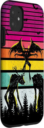 Cryptkin Cute Mothman Cryptid Map Case - Image 3