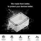 QILIPSU Outdoor Junction Box IP67 Waterproof Project Box ABS Plastic - Image 3