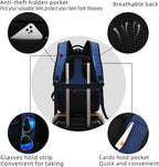 DUSLANG 17 Inch Laptop Backpack - Image 8