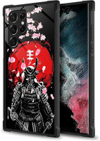 for Samsung Galaxy S23 Ultra Case, Sakura Japanese Samurai Pattern Graphic - Image 5