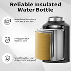 WATERSY 1 Gallon Water Bottle Insulated, BPA Free&Leak Proof, 128oz Stainless - Image 3