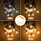 SUNTHIN Outdoor String Lights, 3 * 50FT Patio Lights - Image 3