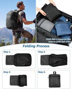 Small 20L Foldable Hiking Daypack - Image 5