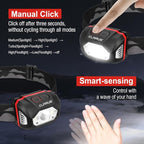 klarus HM1 2PCS IPX6 Waterproof Rechargeable Headlamp - Image 3