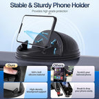 Loncaster 2 Pack Car Phone Holder Mount, Silicone Phone Mount - Image 4