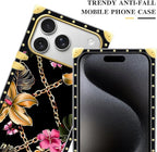 for iPhone 17 Pro Max Case Luxury Golden Decoration - Image 4