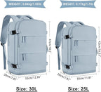 coowoz Large Travel Backpack For Women Men, Carry On Backpack Flight Approved - Image 3