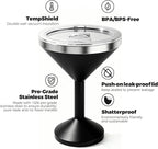 Stainless Steel Martini Glass - Image 4