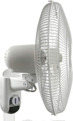 Hurricane Classic Oscillating Wall Mount Fan w/ 3 Quite Speeds, Grow Tents - Image 7