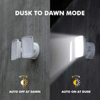 LUTEC LED 3500 Lumen 32W 5000K Integrated Dual-Head Flood Light Outdoor Dusk to - Image 2