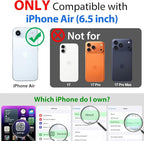 SPORTLINK for iPhone Air Case, IP68 Waterproof Military Protective Full Body - Image 2