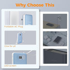 TESSAN Portable Charger with Built in Cables, 10000mAh Power Bank Fast Charging - Image 5