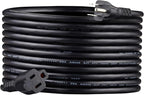 Amazon Basics Extension Cord, 20 Ft, 3 Prong Outlet Extender, 13 Amps, 16 AWG by AmazonBasics