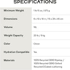 Nemo Equipment Resolve Endless Promise Technical Active Daypack - 15L - Citron - Image 5