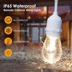 Mlambert 3 Color Outdoor LED Dimmable String Lights - Image 4