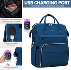 LOVEVOOK Laptop Backpack for Women, 18 Inch Professional Womens Travel Backpack - Image 3