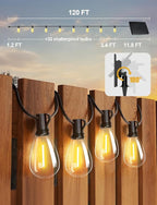 Tenmiro 120FT Solar Outdoor String Lights - Image 5