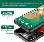 for iPhone 13 Pro Case, Sakura Japanese Samurai Pattern Graphic Design Girl Boy - Image 2