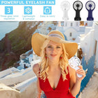 Woanger 12 Pcs Mini Handheld Fan Bulk 3 Speed USB Electric Battery Operated - Image 4