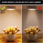 Mlambert 4 Pack Motion Sensor LED Night Light, Cordless Battery-Powered - Image 7