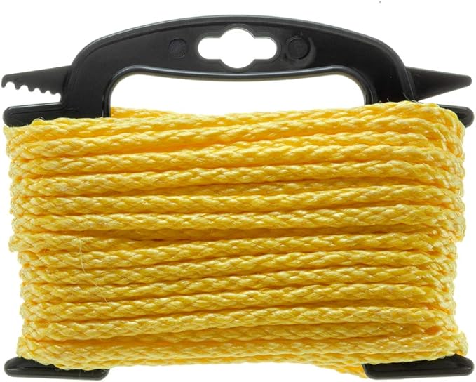 Attwood Neon Colored Diamond Braided Polypropylene Marine Utility Cord by Attwood