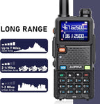 BAOFENG 5RM 10W Ham Radio Handheld Long Range Two Way Radio, NOAA Weather - Image 5