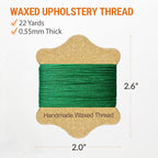 VONEEDL Upholstery Repair Kit: Waxed Sewing Thread & Heavy Duty Needles - Image 3