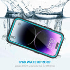 Lanhiem for iPhone 14 Pro Case, IP68 Waterproof Dustproof Shockproof 14 Pro Case - Image 2