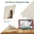 Wooden US National Parks Map Travel Tracker – 3-Layer Framed Wall Art - Image 7