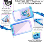 Personalized Initial Waterproof Phone Pouch Case - Image 3