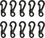 SWATOM Small Mini Carabiner Clip Tiny Spring Snap Hook Keychains Micro by SWATOM