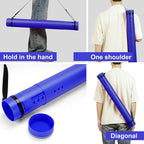 DEWEL Poster Tube, Waterproof Poster Holder Plastic Expandable - Image 6