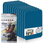 Cahomo 7.9x3.9 inch 12 PCS Nylon Repair Patch Nylon Repair Tape Self Adhesive by Cahomo