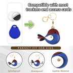 BORKUANA Leather Keychain Holder Case Compatible - Image 4