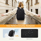 LOVEVOOK Everyday Backpack for Women, Chic Versatile Backpack - Image 4