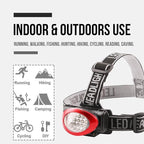 Lichamp Headlamp, 10 Pack 12 LED 3 Mode Portable Head Lamp Flashlight, Outdoor - Image 4