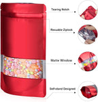 5.9"x8.6" 120pcs Mylar Bags for Food Storage, Smell Proof Bag - Image 3