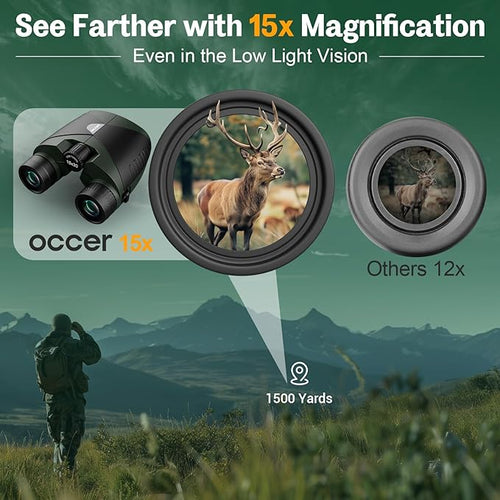 15x30 Compact Binoculars for Adults and Kids - Image 2