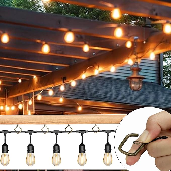 30 Pcs Bronze Eye Hooks Screw Heavy Duty, Ceiling Hooks - Image 4
