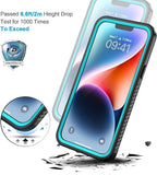Lanhiem for iPhone 14 Case, IP68 Waterproof Dustproof Shockproof 14 Case - Image 5