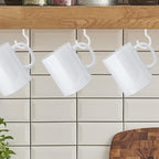 25 Pack Cup Screw Hooks, 2 inch Vinyl Coated Ceiling Screw in Hooks Plant - Image 7