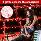 70FT Red String Lights, 210 LED Waterproof Seasonal Fairy Lights - Image 5