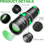 High Powered 16X52 Monocular Telescope - Image 2