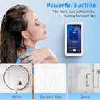 Shower Phone Holder Waterproof, 480° Rotatable, Compatible - Image 5