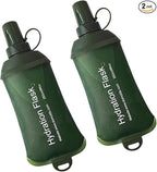 WILDREEDS 250ml Soft Flask, TPU Collapsible Soft Water Bottle by WILDREEDS